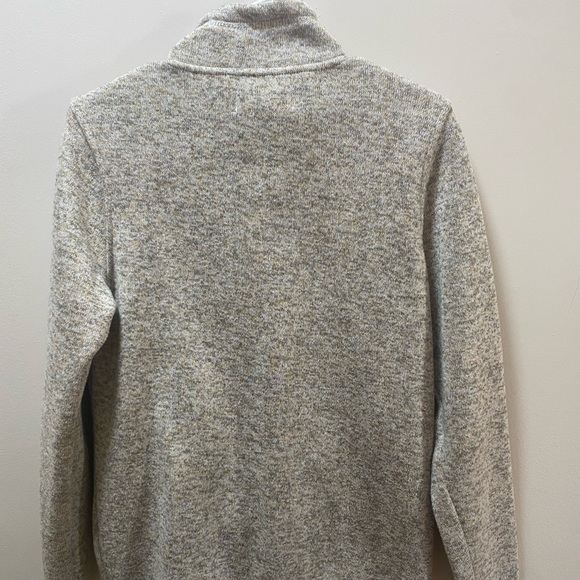 Thread and Supply Grey and Yellow Half-Zip - Picture 4 of 4